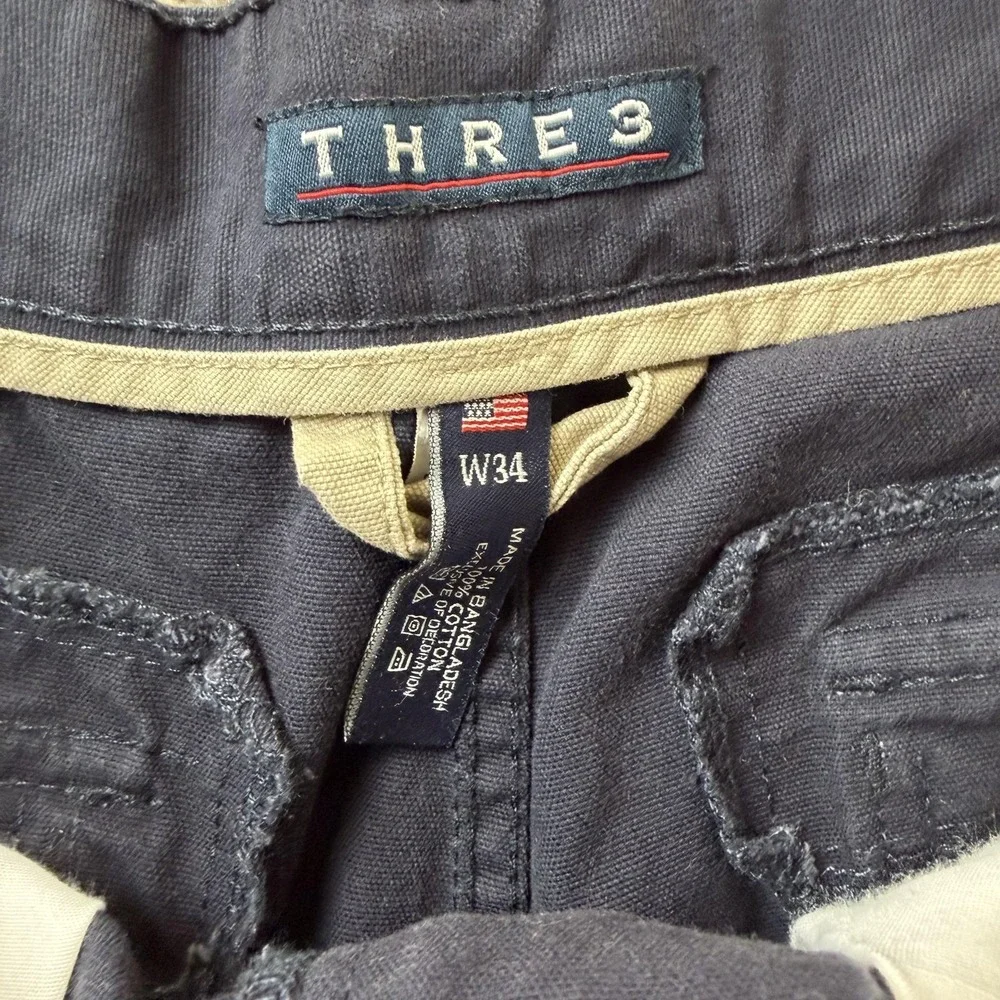 THRE3 baggy cargo